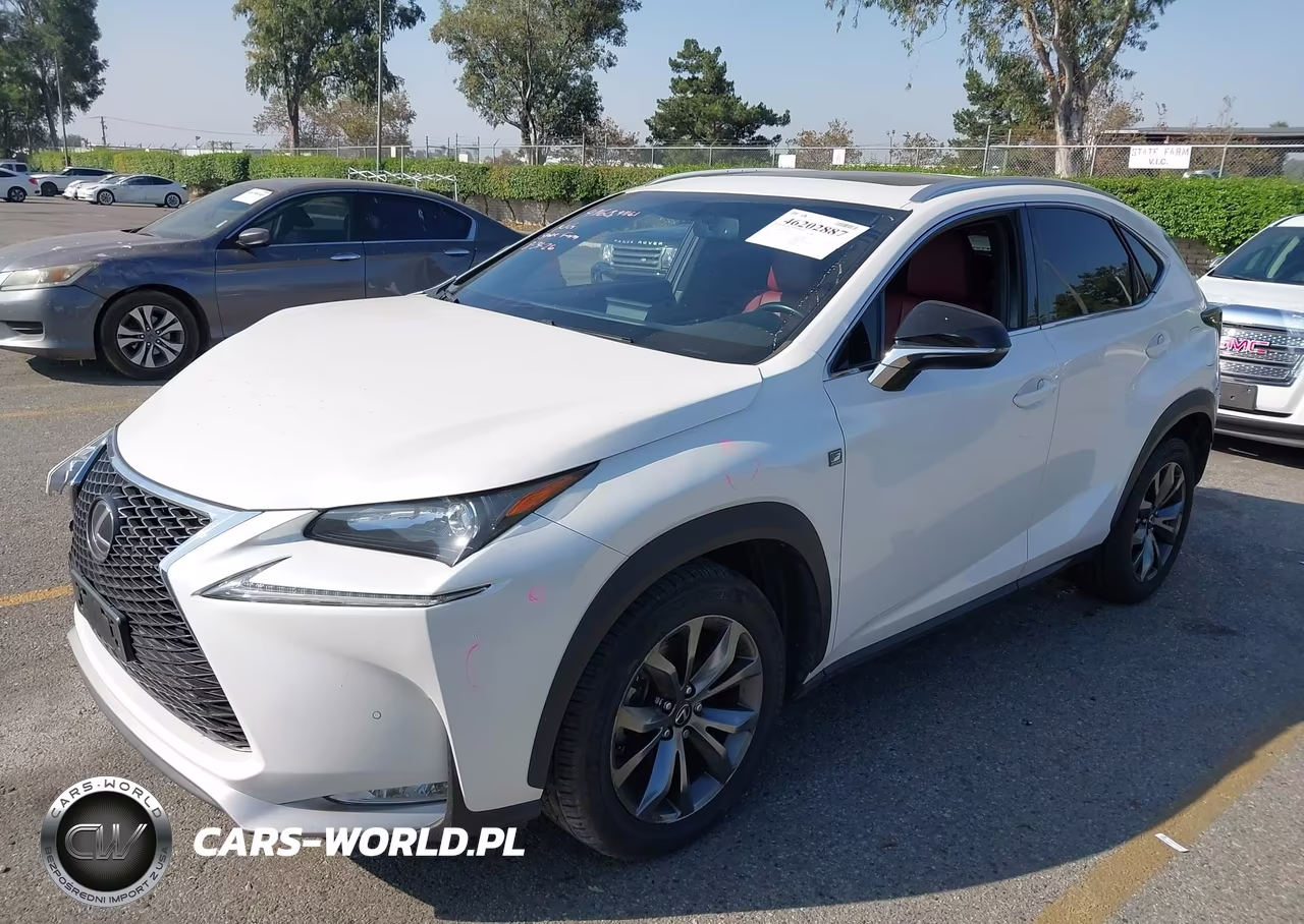 2015 Lexus Nx 200T F Sport VIN:JTJYARBZ0F2017200 - 2