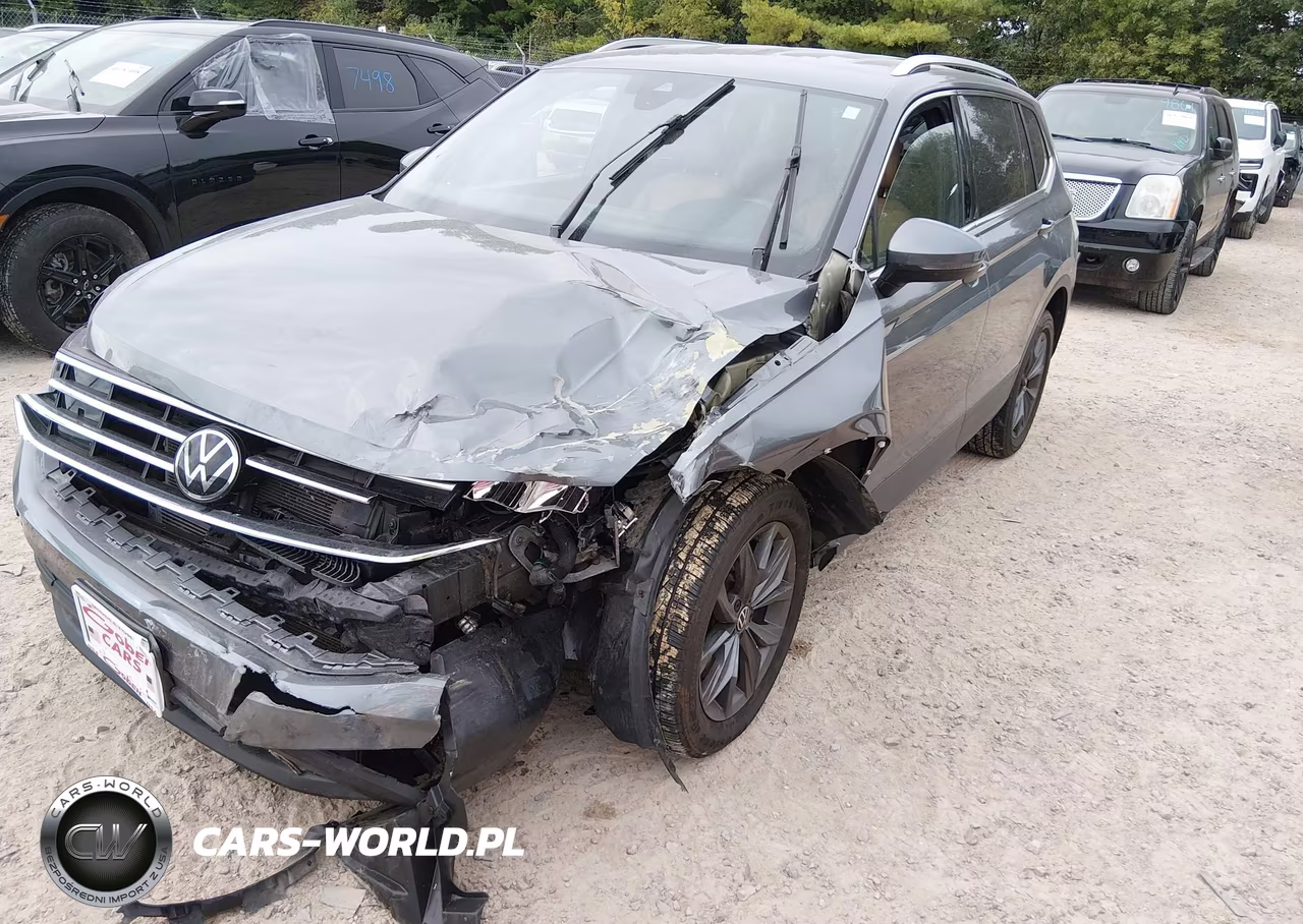 2022 Volkswagen Tiguan 2.0T Se VIN:3VV2B7AX0NM107417 - 2