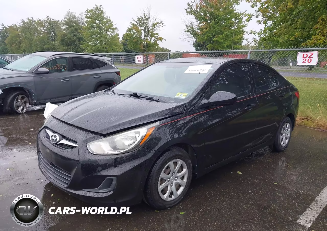 2012 Hyundai Accent Gls VIN:KMHCT4AE3CU038403 - 2