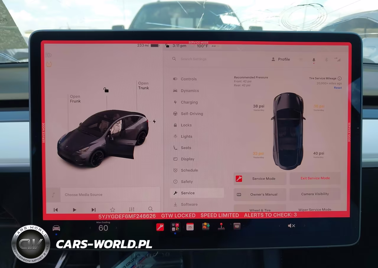 2021 Tesla Model Y Performance Dual Motor All-Wheel Drive VIN:5YJYGDEF6MF246626 - 18