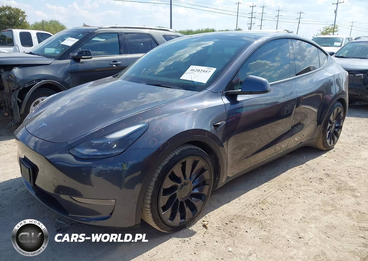 2021 Tesla Model Y Performance Dual Motor All-Wheel Drive VIN:5YJYGDEF6MF246626 - 2
