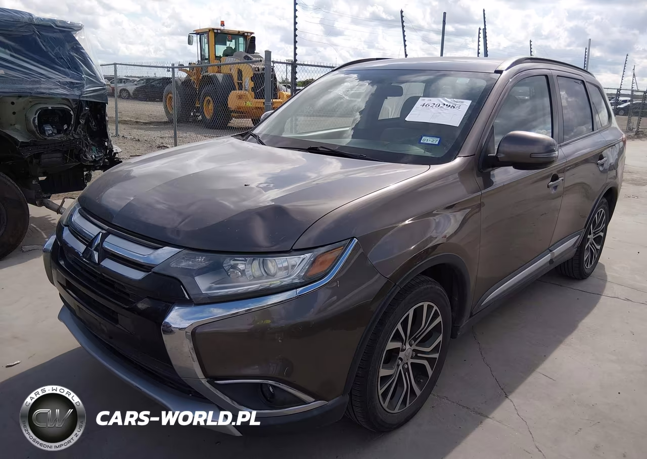 2016 Mitsubishi Outlander Sel VIN:JA4AD3A38GZ046338 - 2