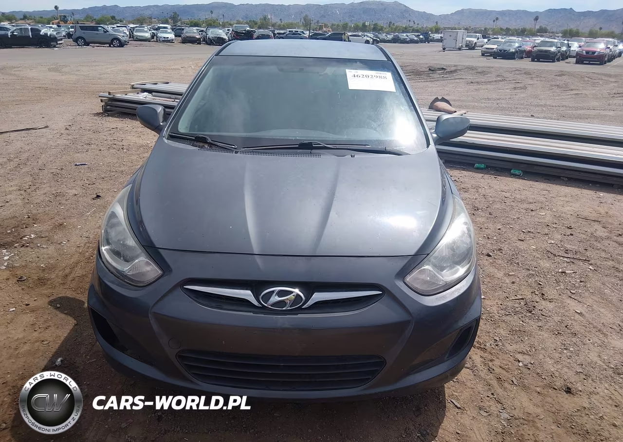 2013 Hyundai Accent Gs VIN:KMHCT5AE4DU084488 - 6