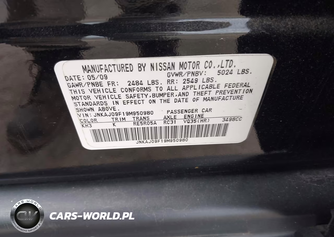 2009 Infiniti Ex35 Journey VIN:JNKAJ09F19M950980 - 9