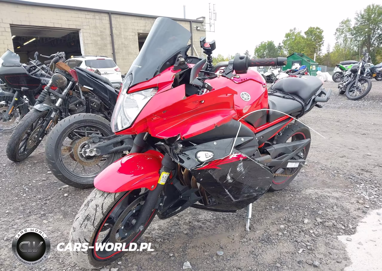2015 Yamaha Fz6 R VIN:JYARJ18E5FA013772 - 2