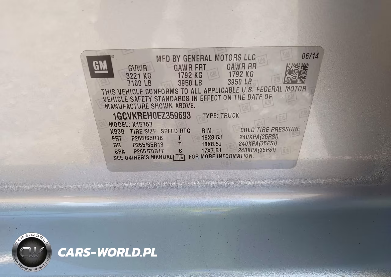 2014 Chevrolet Silverado 1500 Lt VIN:1GCVKREH0EZ359693 - 9
