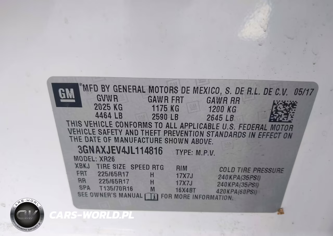 2018 Chevrolet Equinox Lt VIN:3GNAXJEV4JL114816 - 9