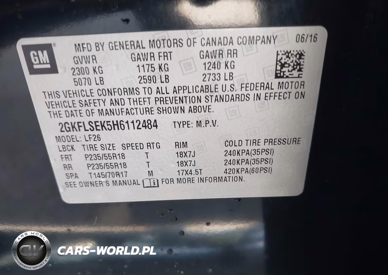 2017 GMC Terrain Sle-1 VIN:2GKFLSEK5H6112484 - 9