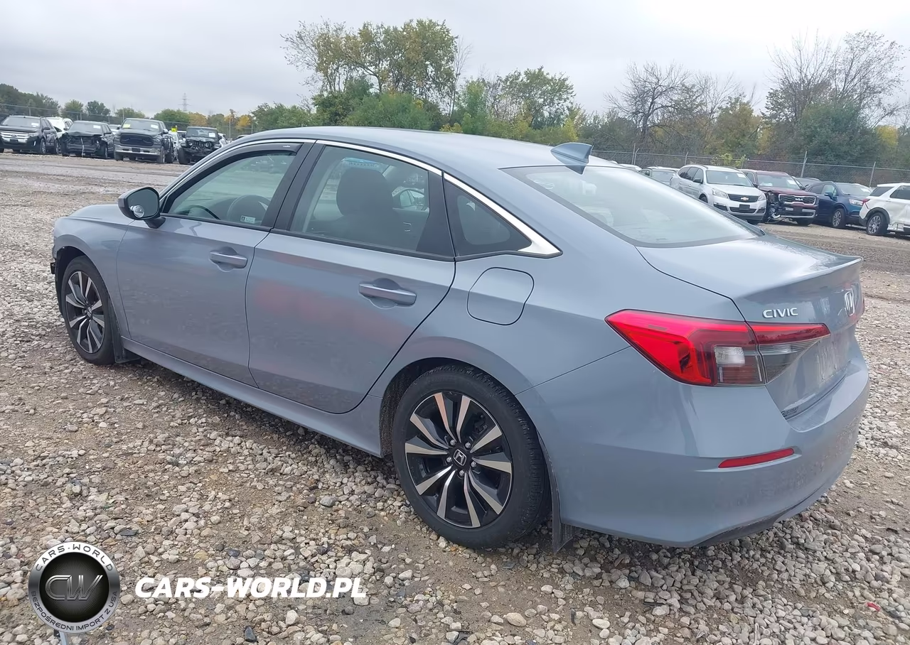 2024 Honda Civic Ex VIN:2HGFE1F77RH327026 - 3