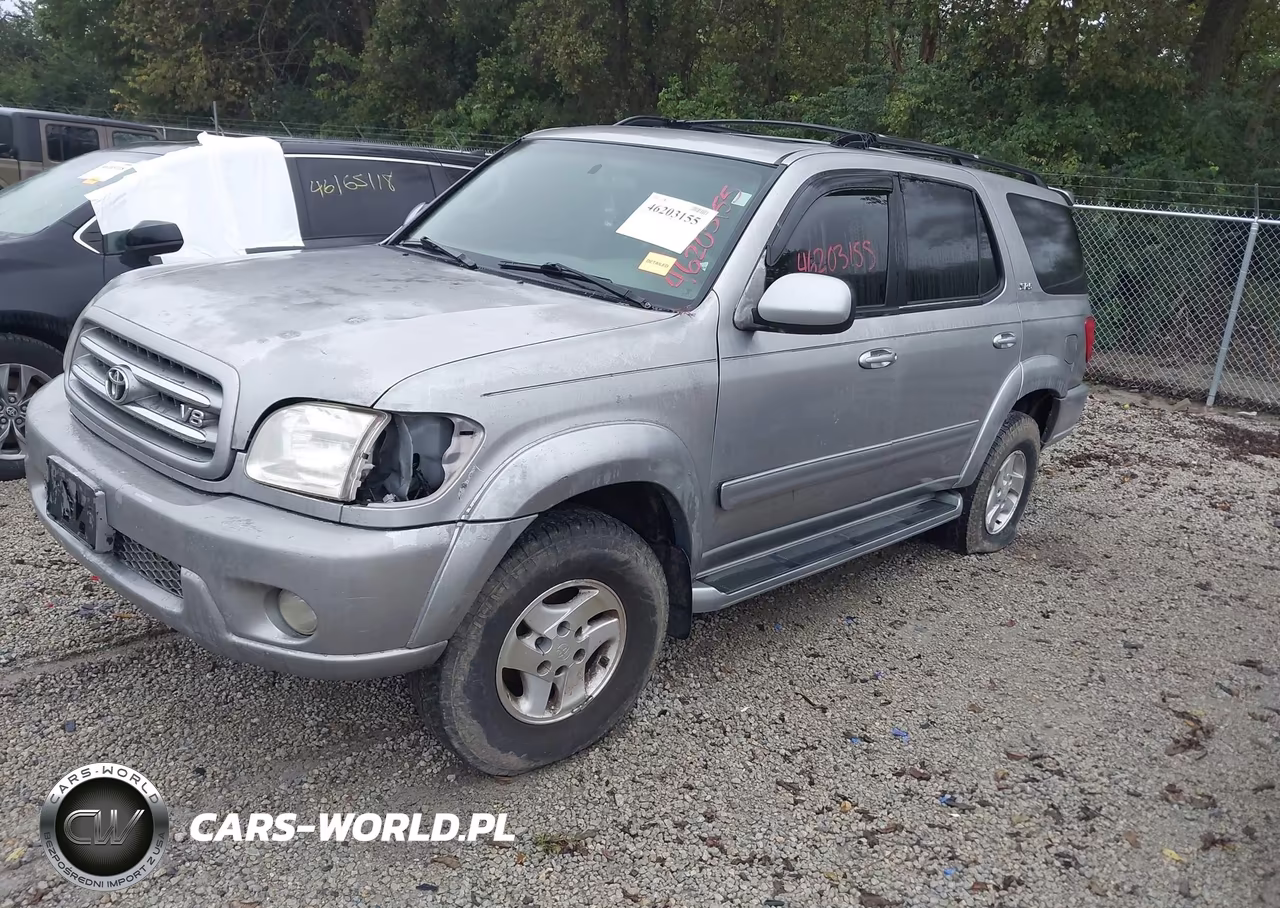 2002 Toyota Sequoia Sr5 VIN:5TDZT34A32S124590 - 2