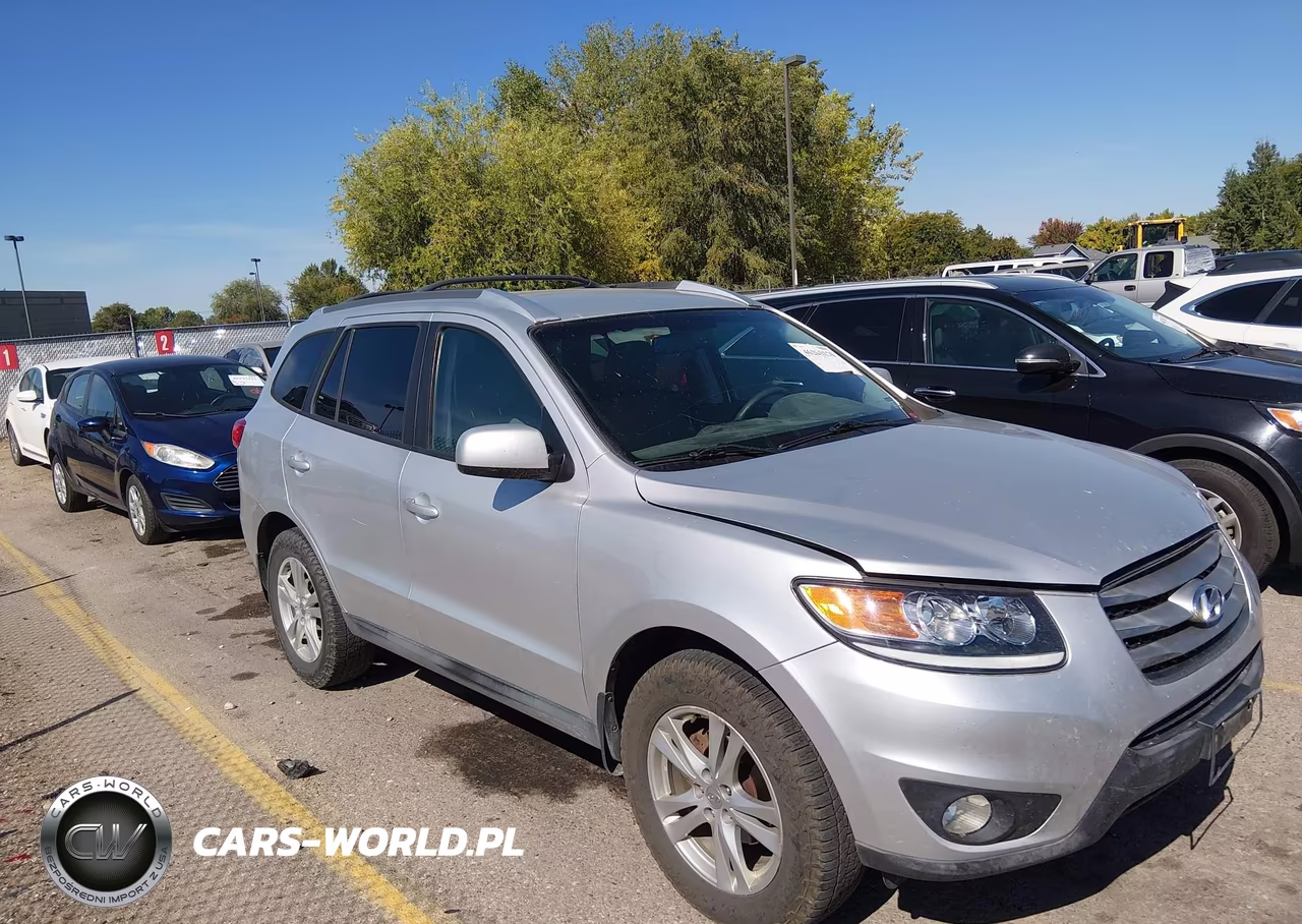 2012 Hyundai Santa Fe Se VIN:5XYZHDAG9CG105511 - 1