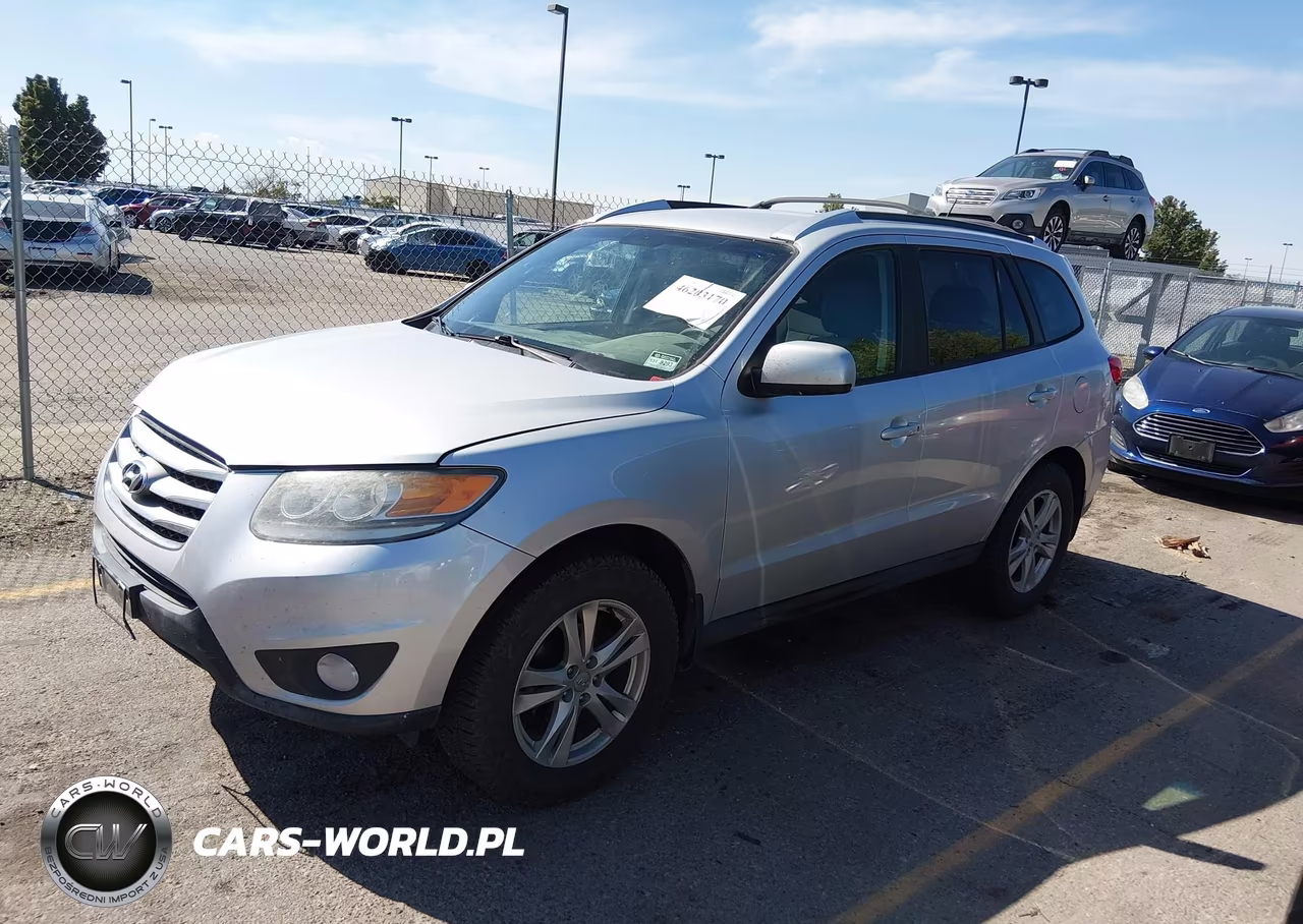 2012 Hyundai Santa Fe Se VIN:5XYZHDAG9CG105511 - 2