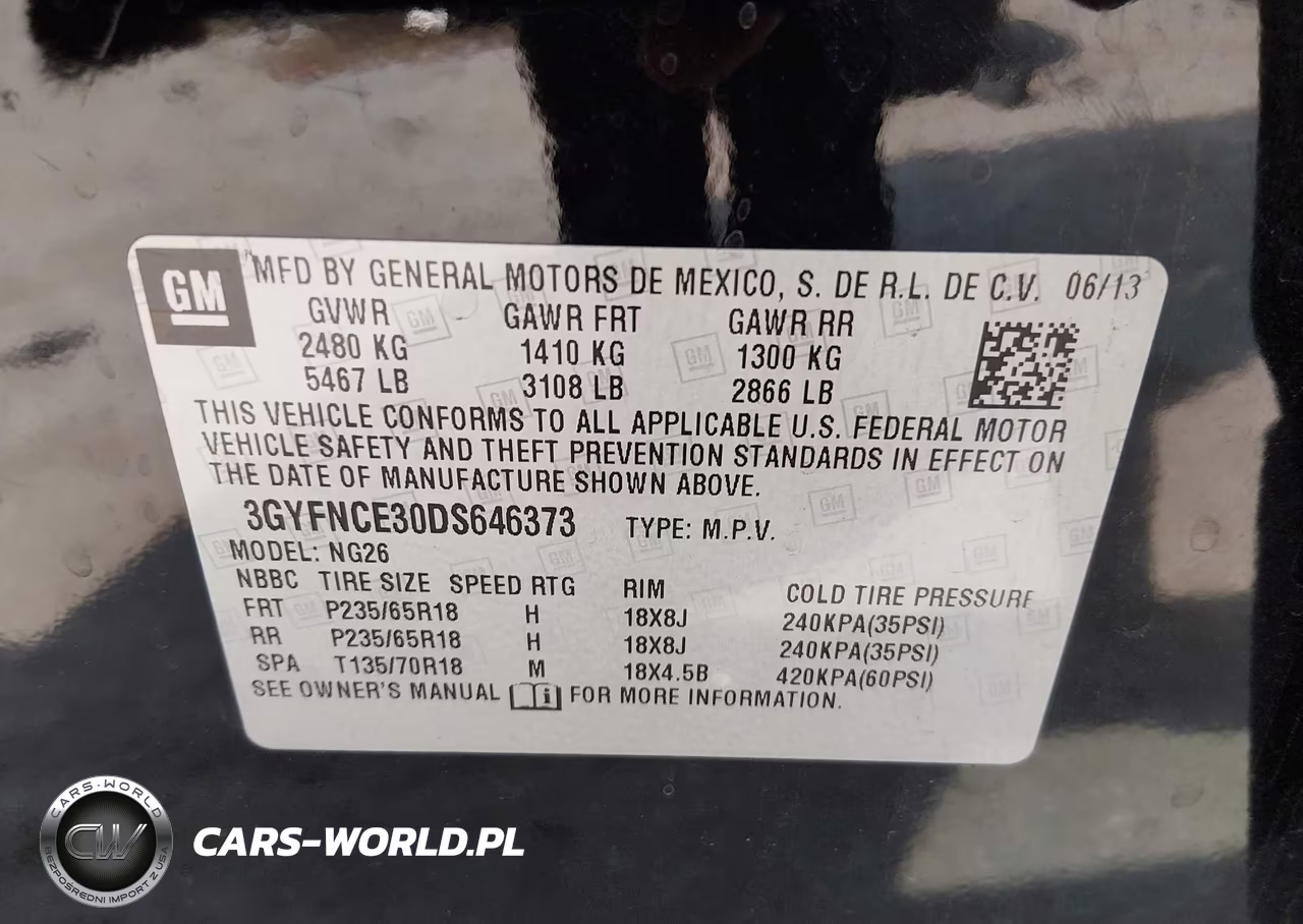 2013 Cadillac Srx Luxury Collection VIN:3GYFNCE30DS646373 - 9