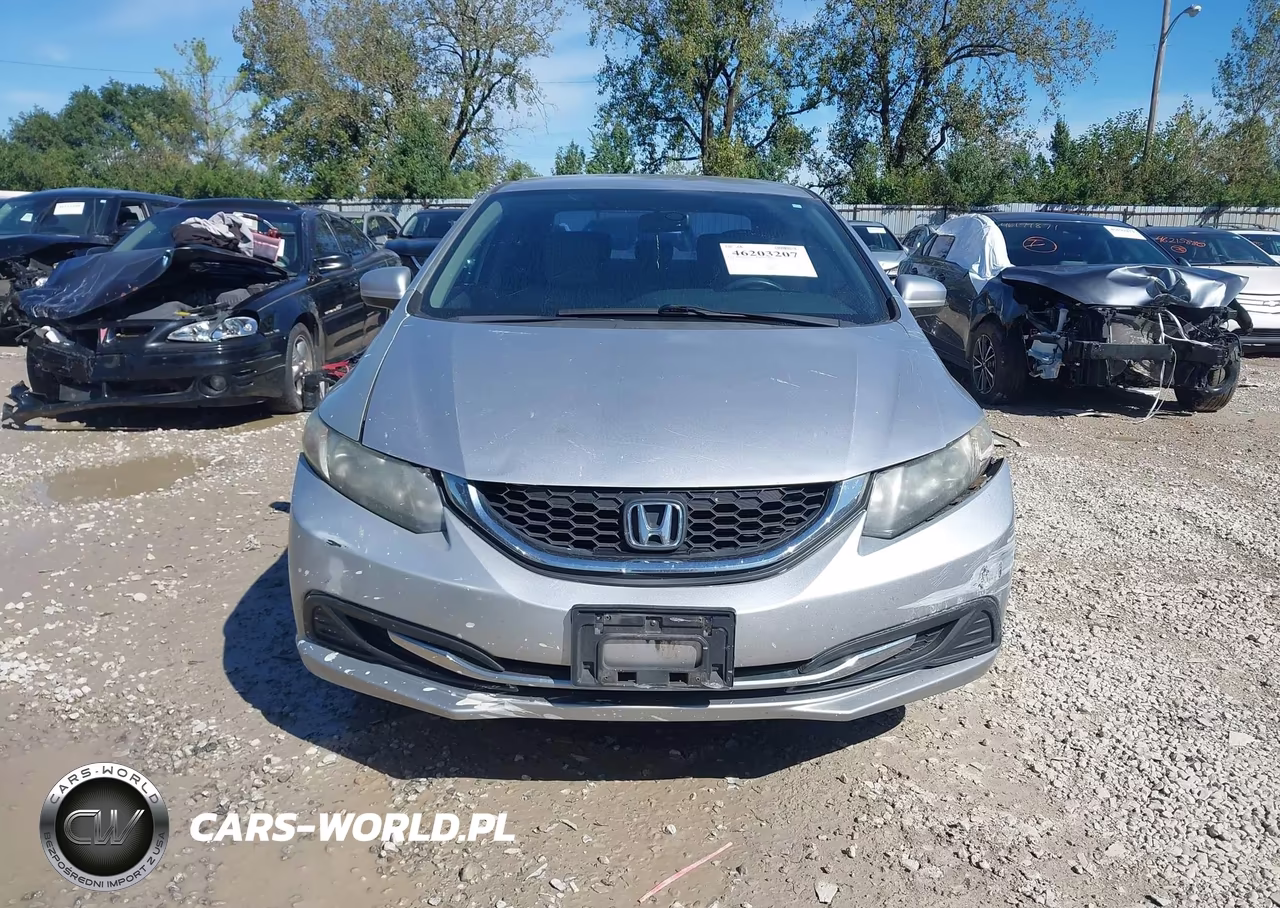2015 Honda Civic Lx VIN:19XFB2F55FE051562 - 12