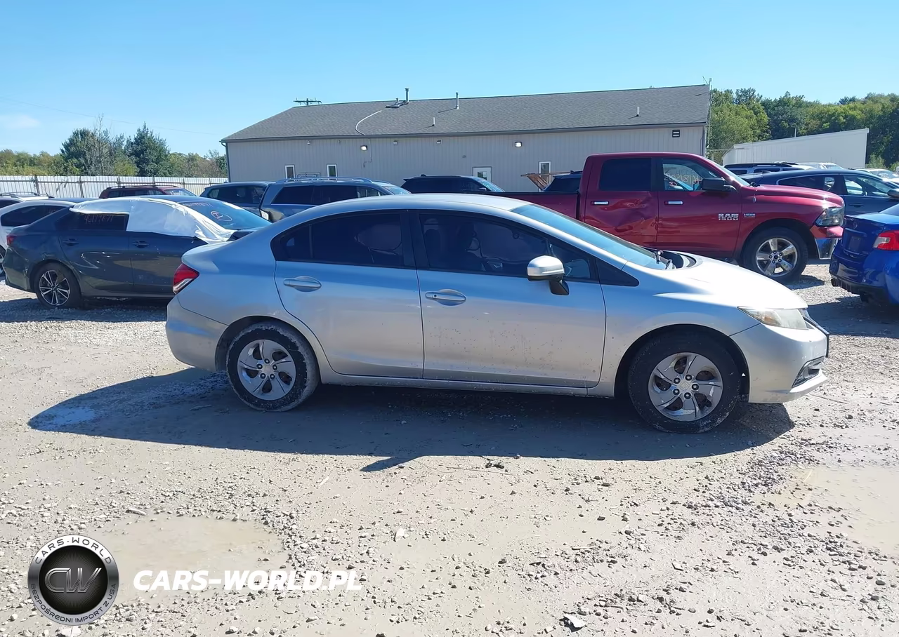 2015 Honda Civic Lx VIN:19XFB2F55FE051562 - 13