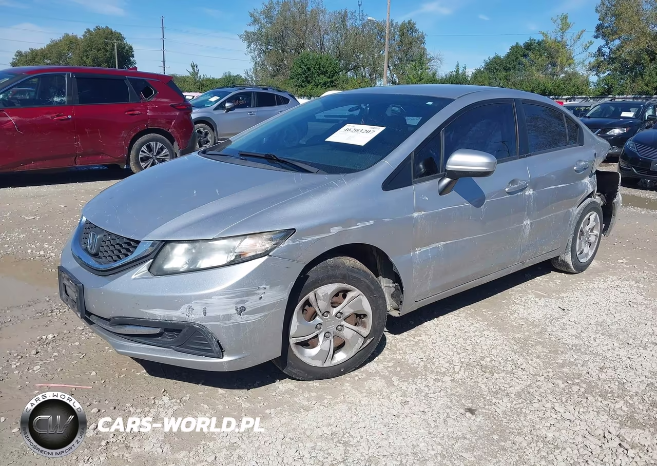 2015 Honda Civic Lx VIN:19XFB2F55FE051562 - 2