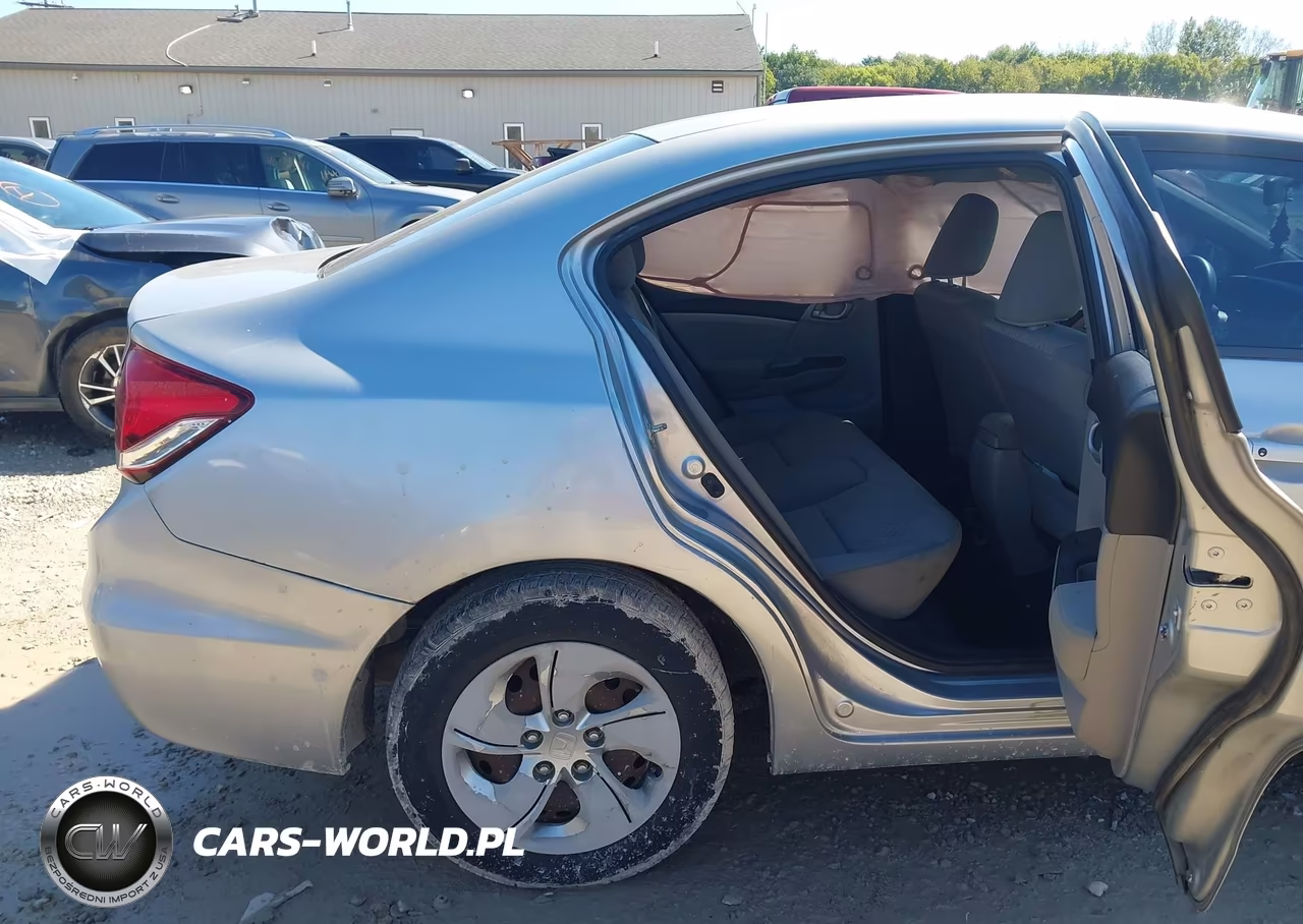 2015 Honda Civic Lx VIN:19XFB2F55FE051562 - 8
