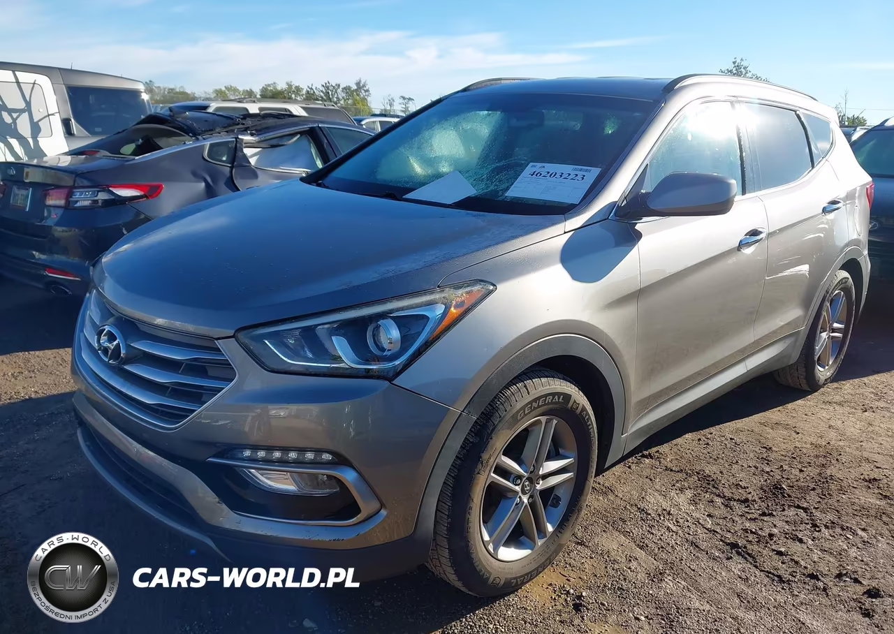 2017 Hyundai Santa Fe Deportivo 2.4L VIN:5NMZU3LBXHH005549 - 2