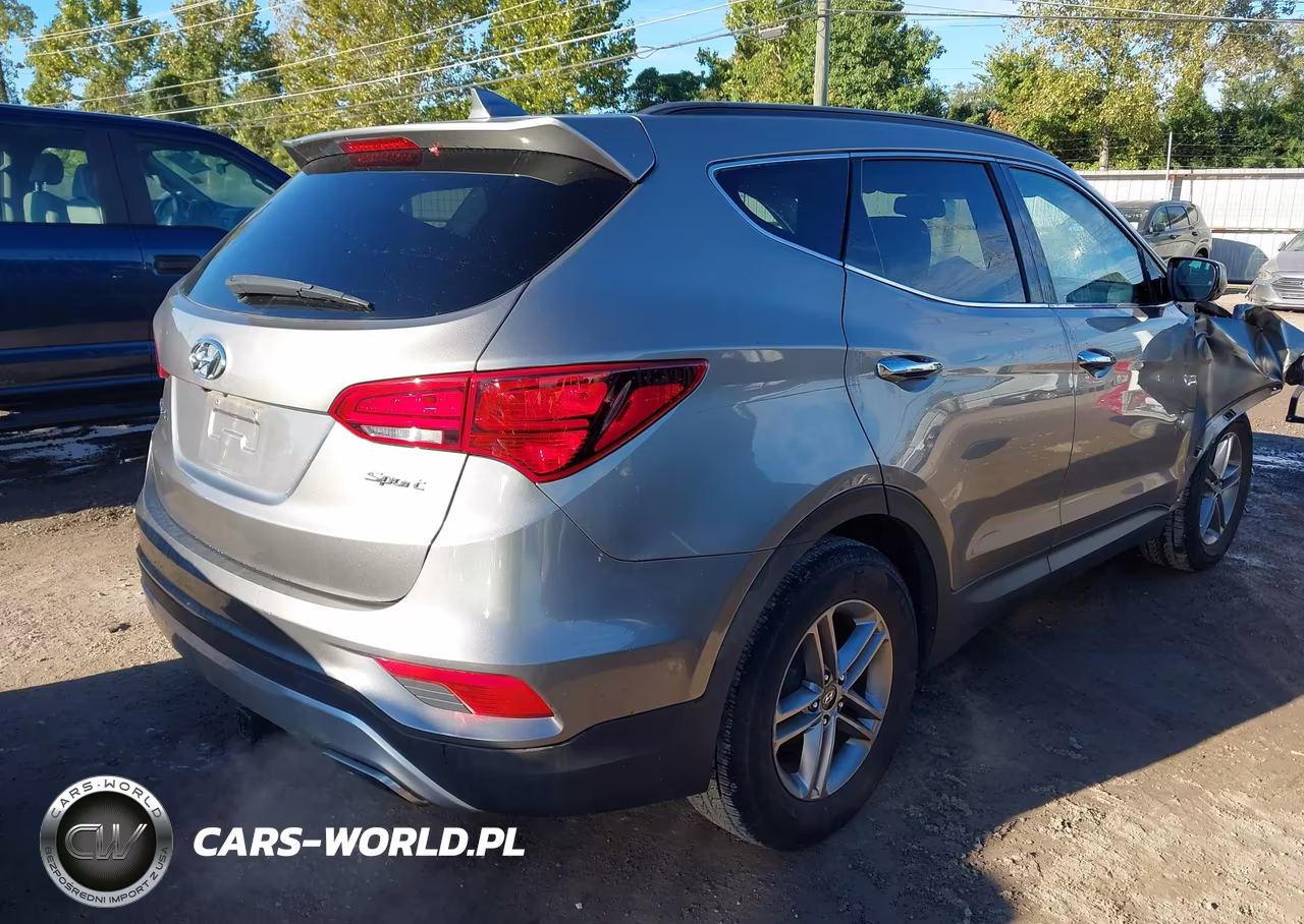 2017 Hyundai Santa Fe Deportivo 2.4L VIN:5NMZU3LBXHH005549 - 4