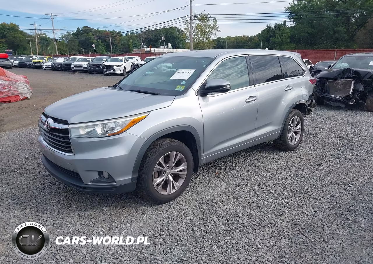 2015 Toyota Highlander Le Plus V6 VIN:5TDBKRFH1FS173486 - 2
