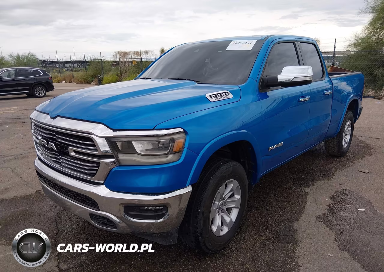 2021 Ram 1500 Laramie 4X2 6'4 Box VIN:1C6RREDT7MN628507 - 2