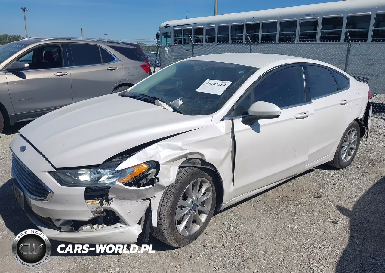 2017 Ford Fusion Se VIN:3FA6P0H70HR291026 - 2