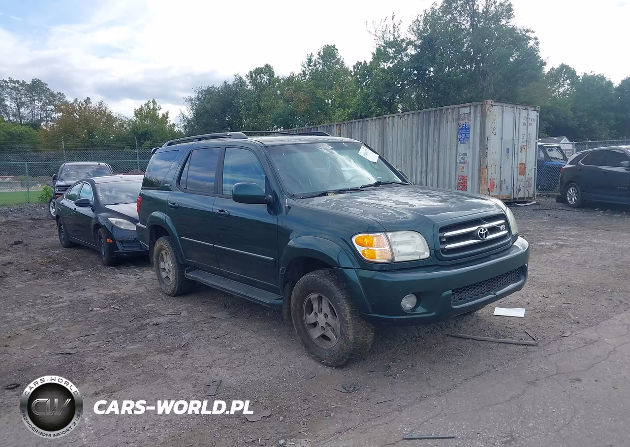 2002 Toyota Sequoia Limited VIN:5TDBT48A82S079289 - 1