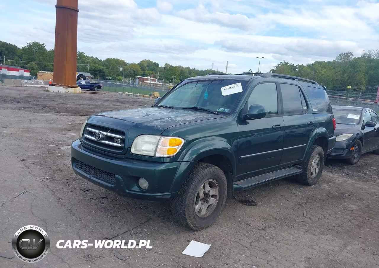 2002 Toyota Sequoia Limited VIN:5TDBT48A82S079289 - 2