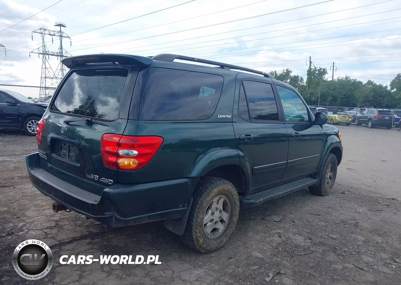 2002 Toyota Sequoia Limited VIN:5TDBT48A82S079289 - 4