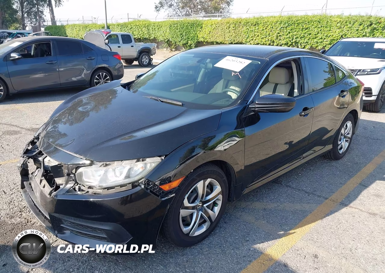 2016 Honda Civic Lx VIN:19XFC2F59GE204474 - 2