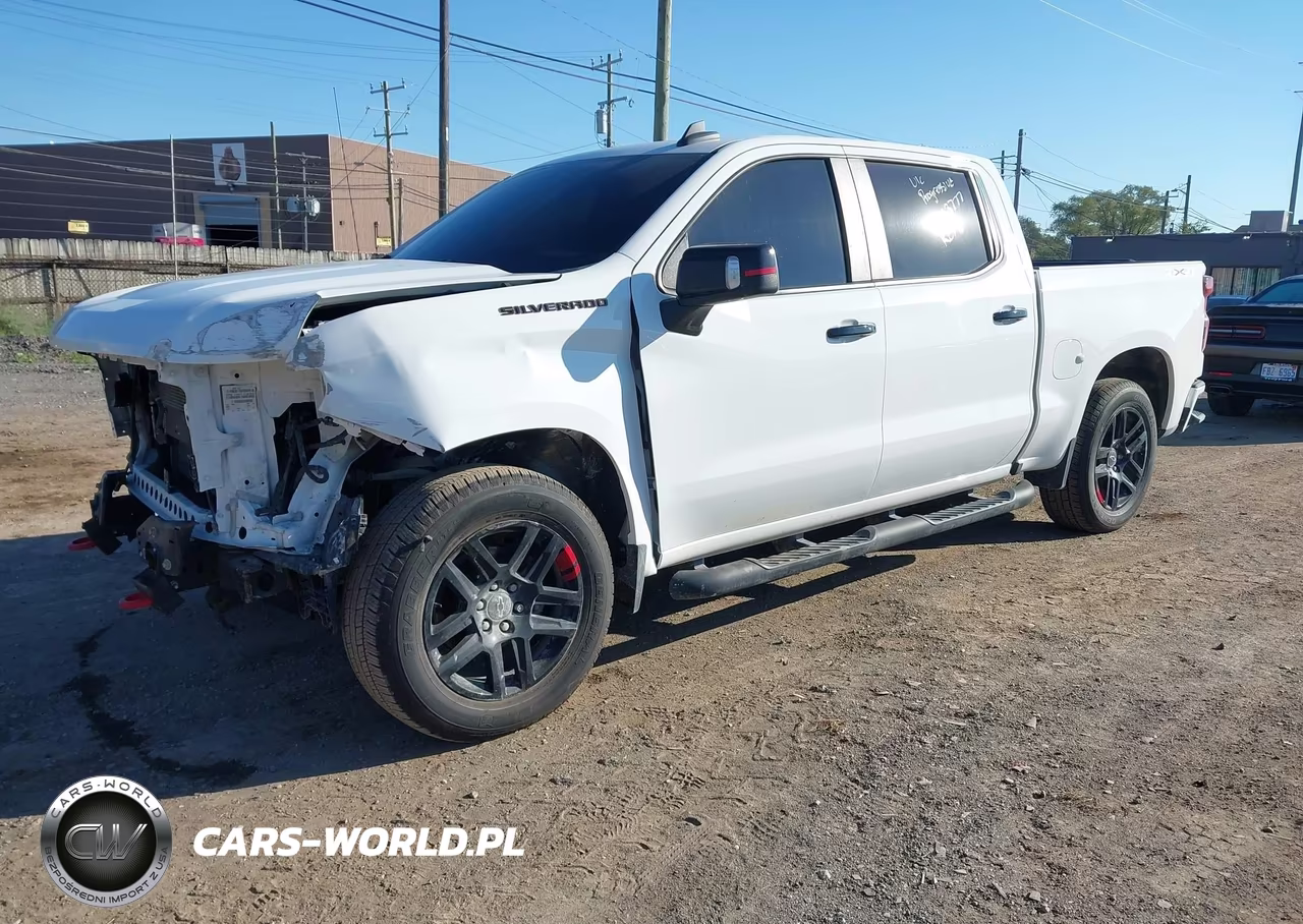 2022 Chevrolet Silverado 1500 Ltd 4Wd Short Bed Rst VIN:1GCUYEEDXNZ186006 - 2