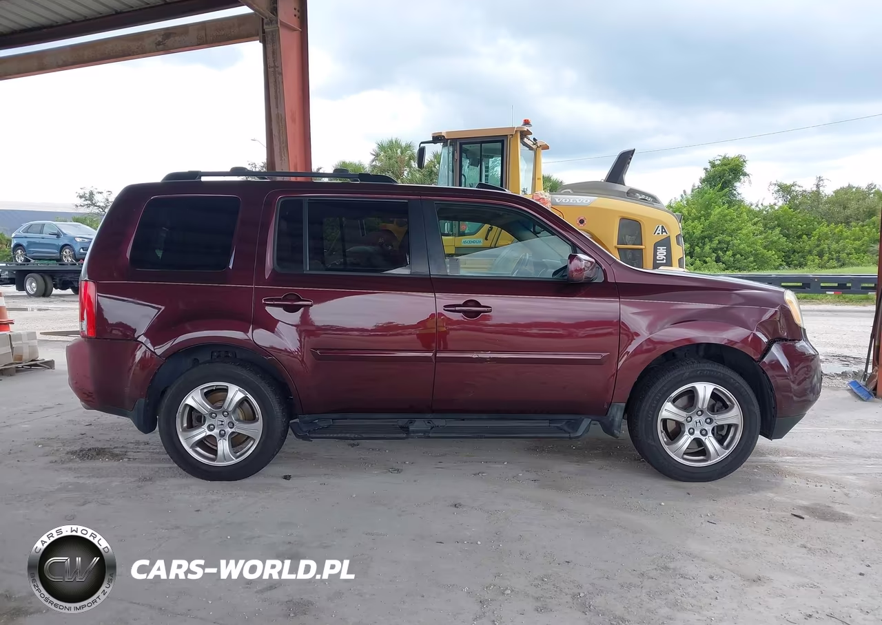 2012 Honda Pilot Ex-L VIN:5FNYF3H58CB015841 - 13