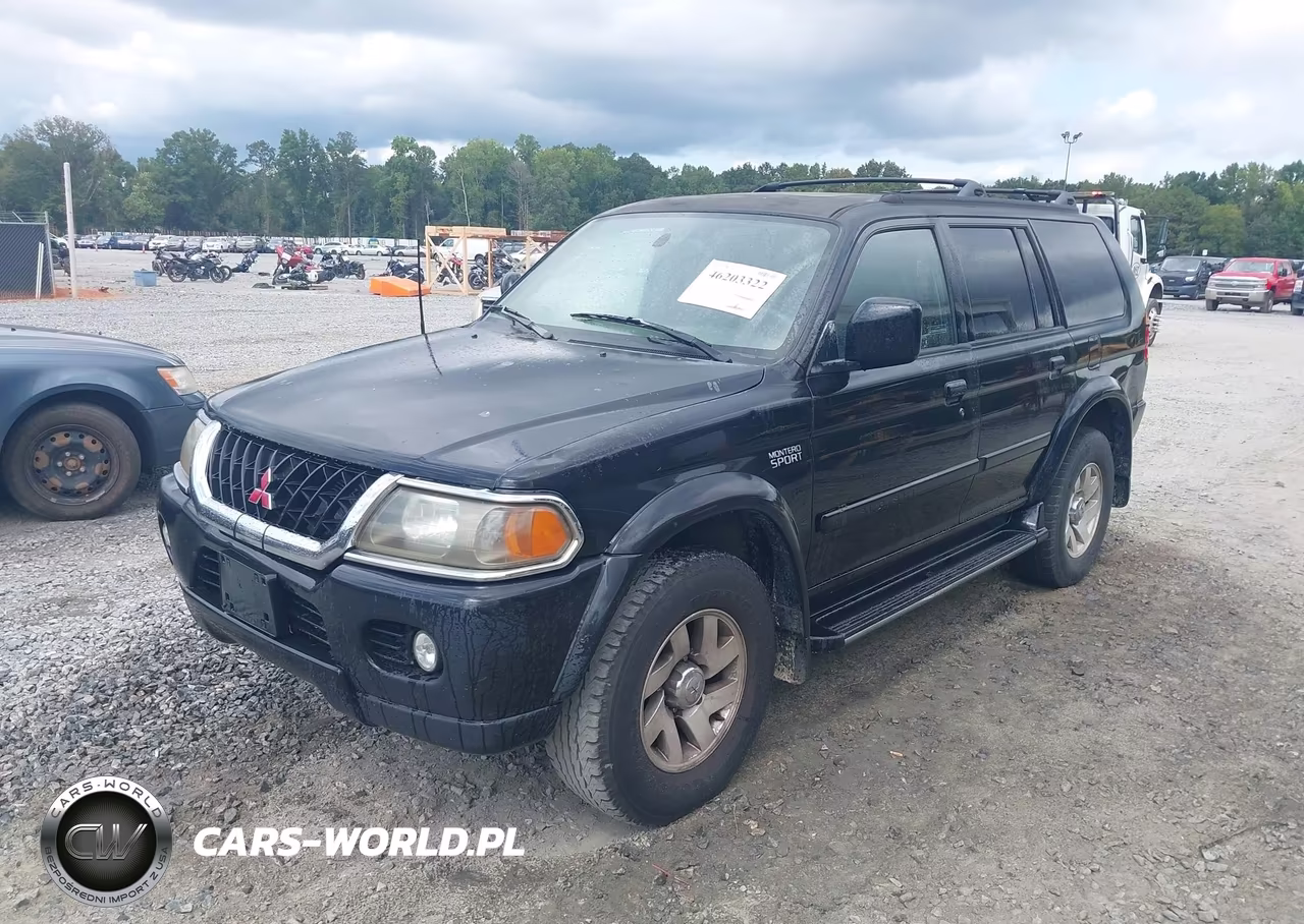 2000 Mitsubishi Montero Sport Ltd VIN:JA4LS41R2YP036314 - 2