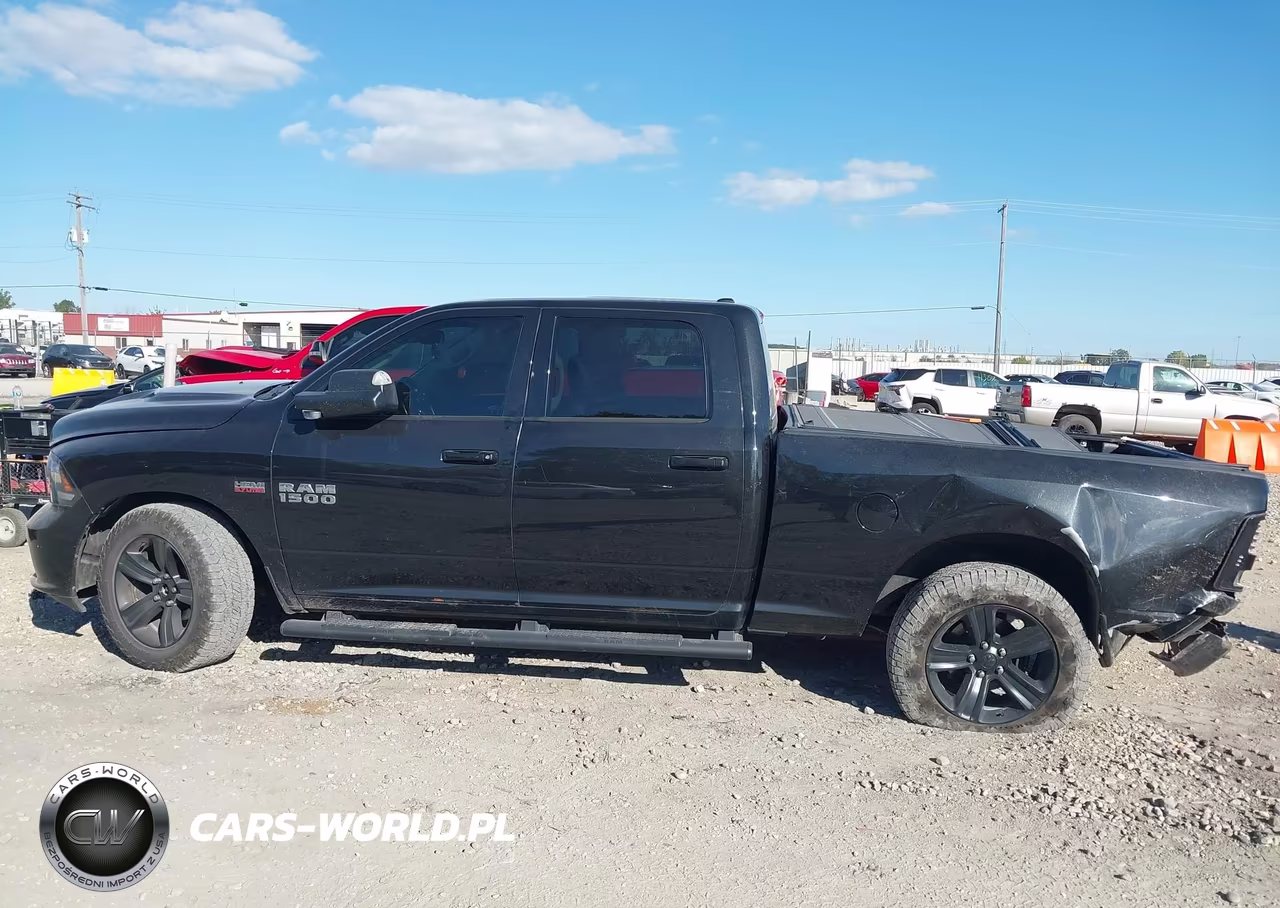 2017 Ram 1500 Sport VIN:1C6RR7UT9HS858150 - 14
