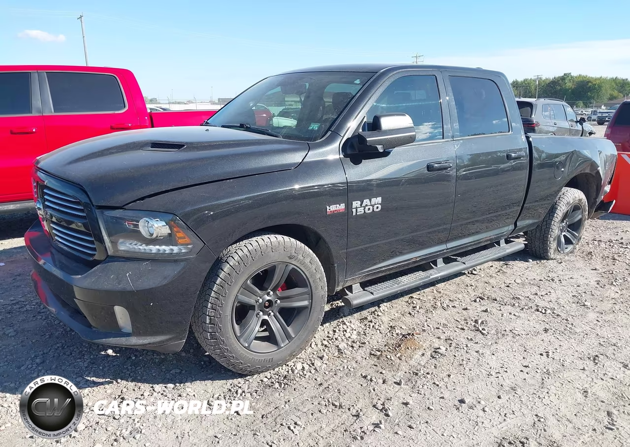 2017 Ram 1500 Sport VIN:1C6RR7UT9HS858150 - 2
