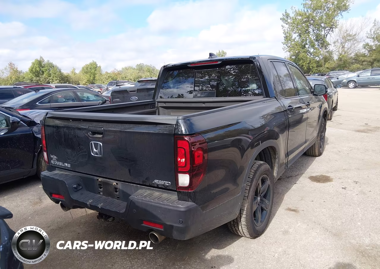 2022 Honda Ridgeline Black Edition VIN:5FPYK3F84NB009733 - 4