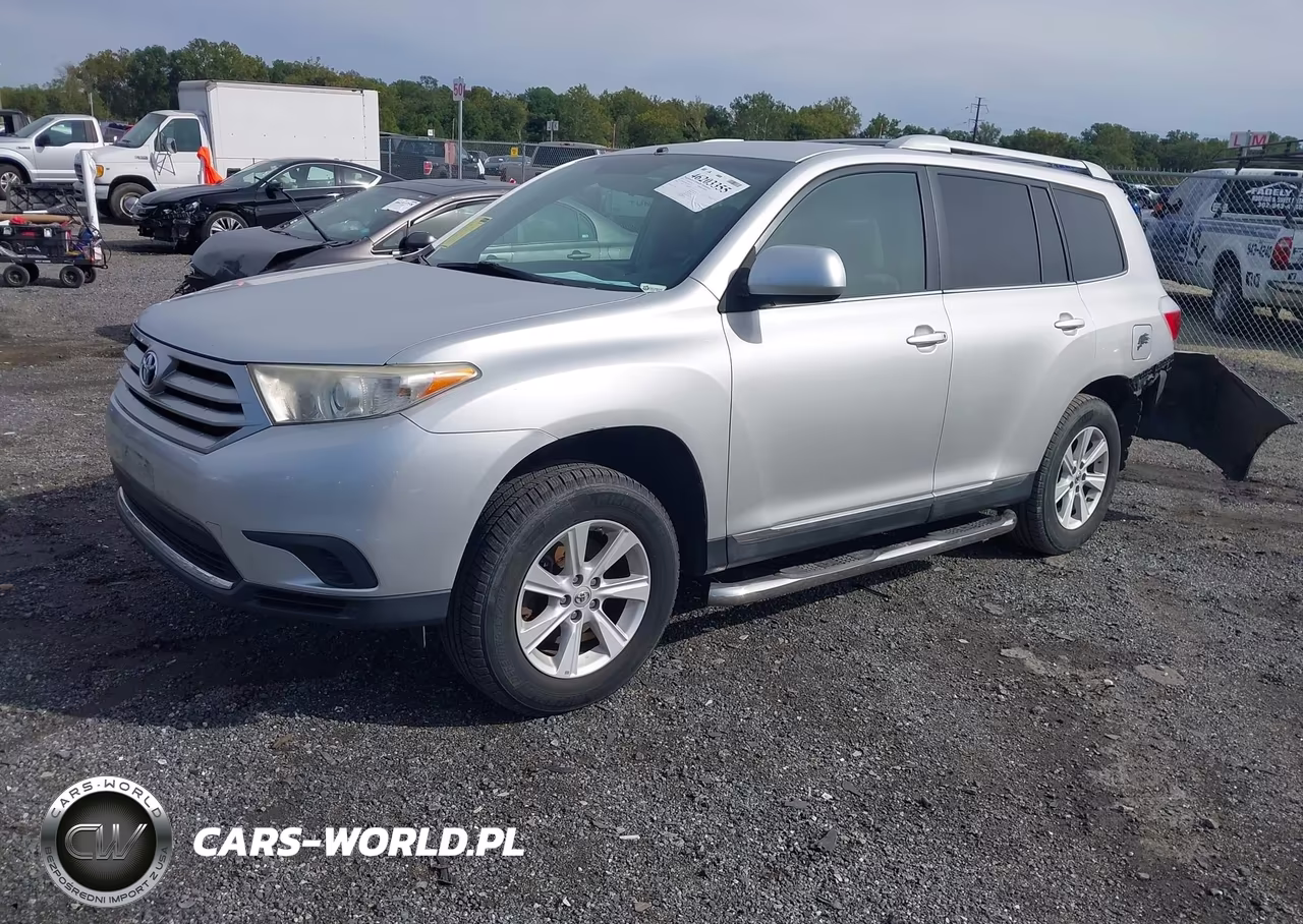 2013 Toyota Highlander Base V6 VIN:5TDBK3EH7DS252009 - 2