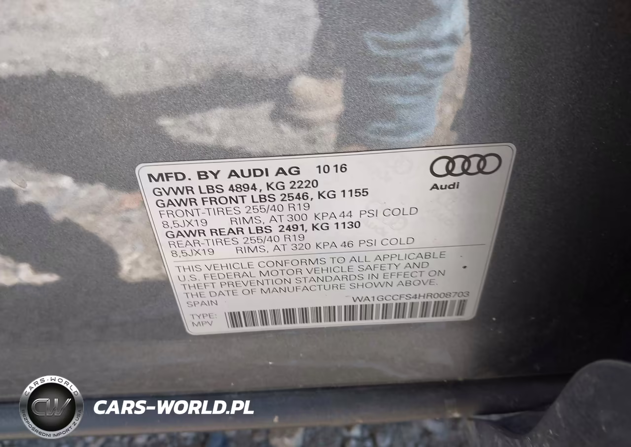 2017 Audi Q3 2.0T Premium VIN:WA1GCCFS4HR008703 - 9