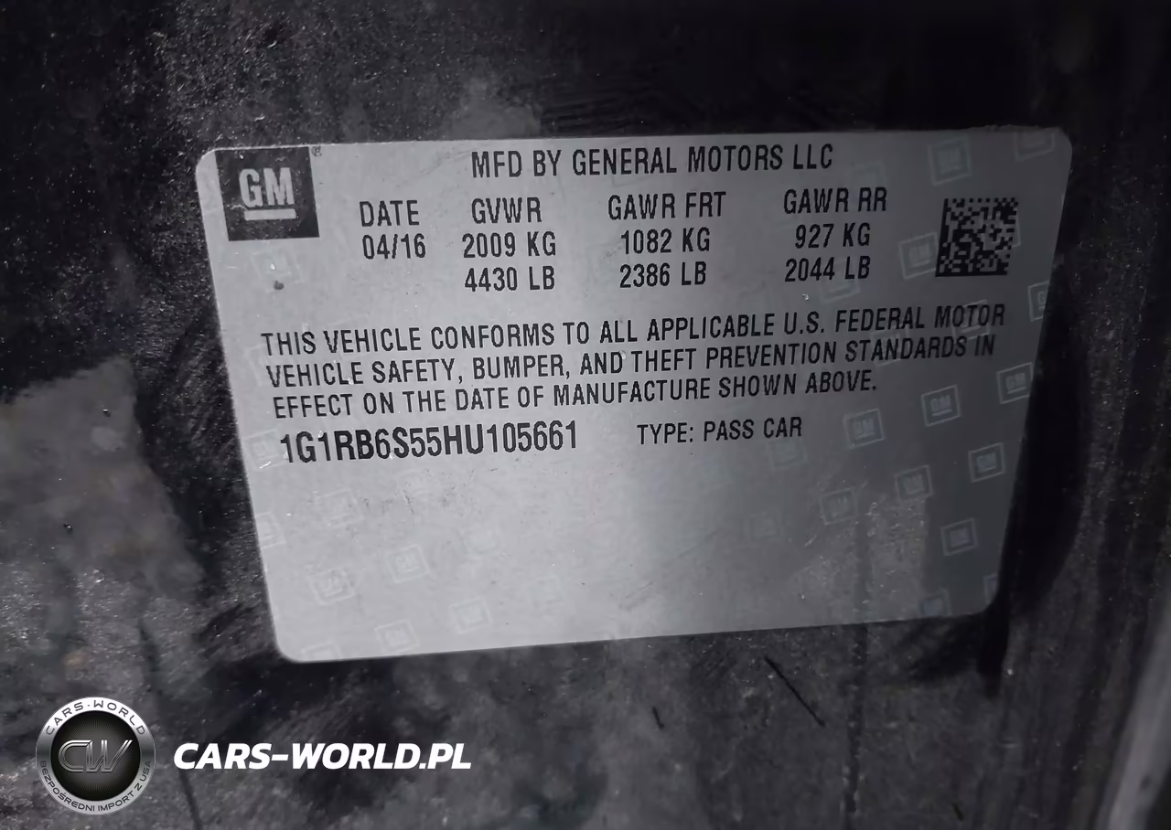2017 Chevrolet Volt Premier VIN:1G1RB6S55HU105661 - 9