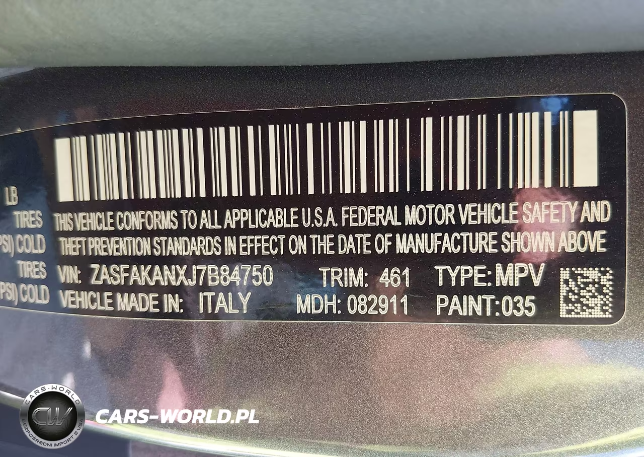 2018 Alfa Romeo Stelvio Awd VIN:ZASFAKANXJ7B84750 - 9