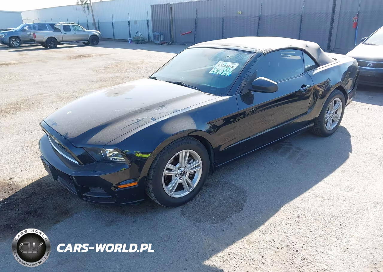 2014 Ford Mustang V6 VIN:1ZVBP8EM4E5267017 - 2