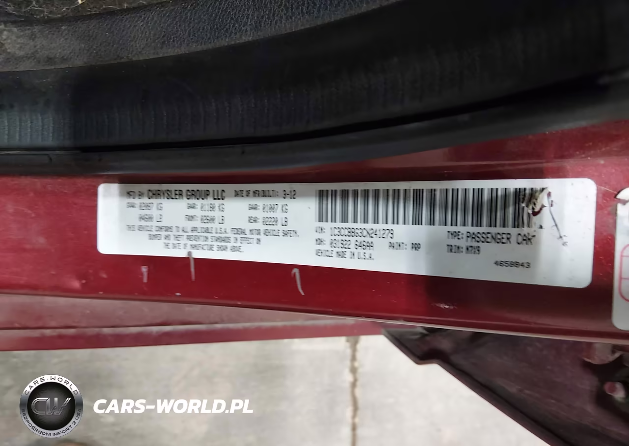 2012 Chrysler 200 Touring VIN:1C3CCBBG3CN241279 - 9