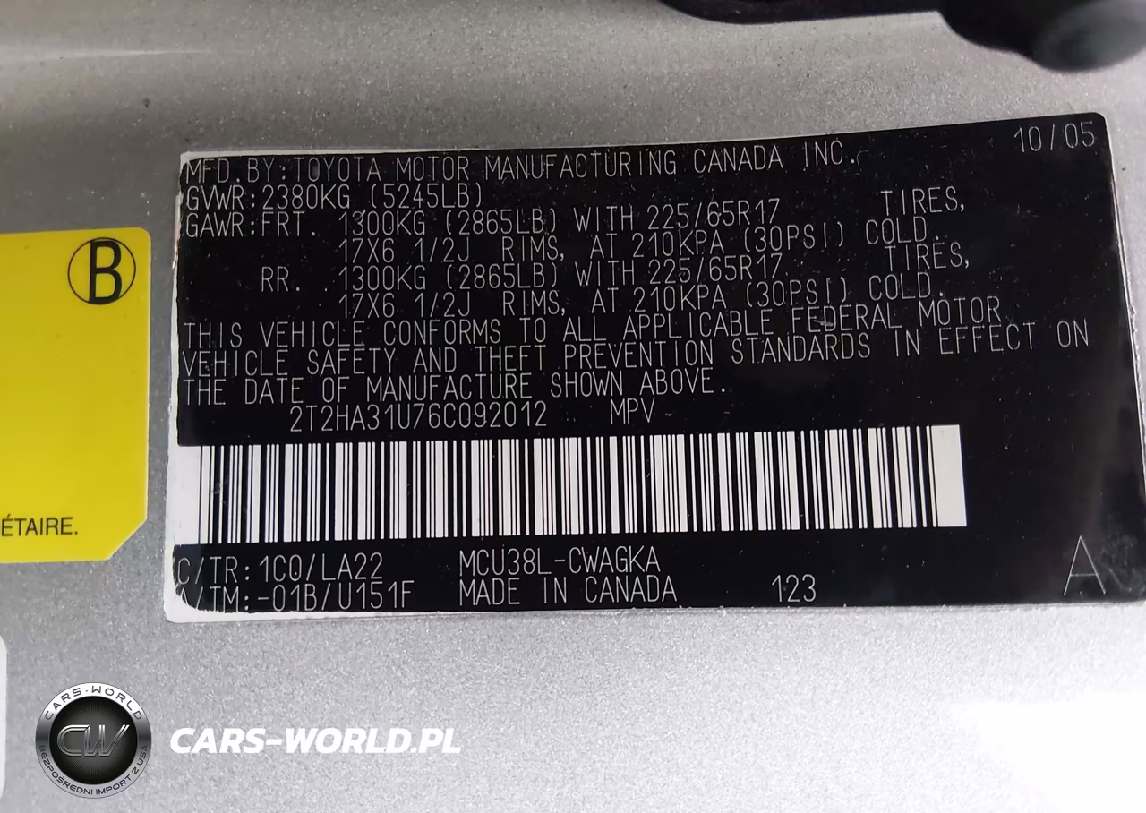 2006 Lexus Rx 330 VIN:2T2HA31U76C092012 - 9