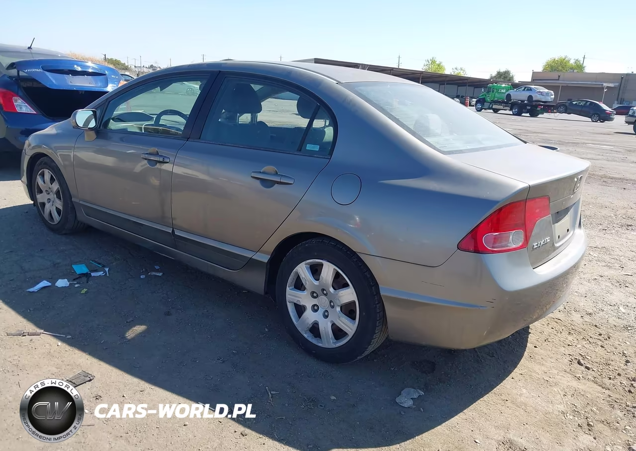 2007 Honda Civic Lx VIN:1HGFA16577L089978 - 3