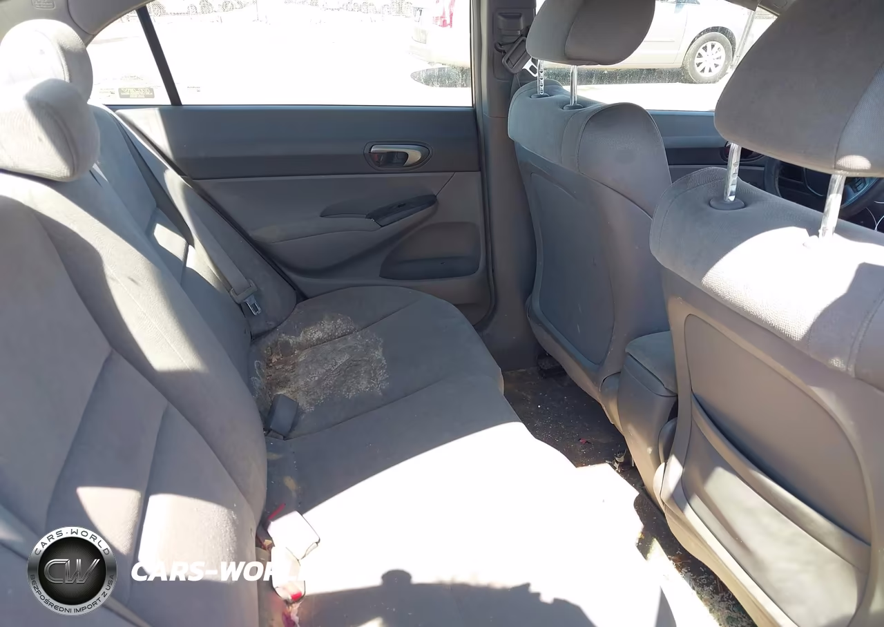 2007 Honda Civic Lx VIN:1HGFA16577L089978 - 8