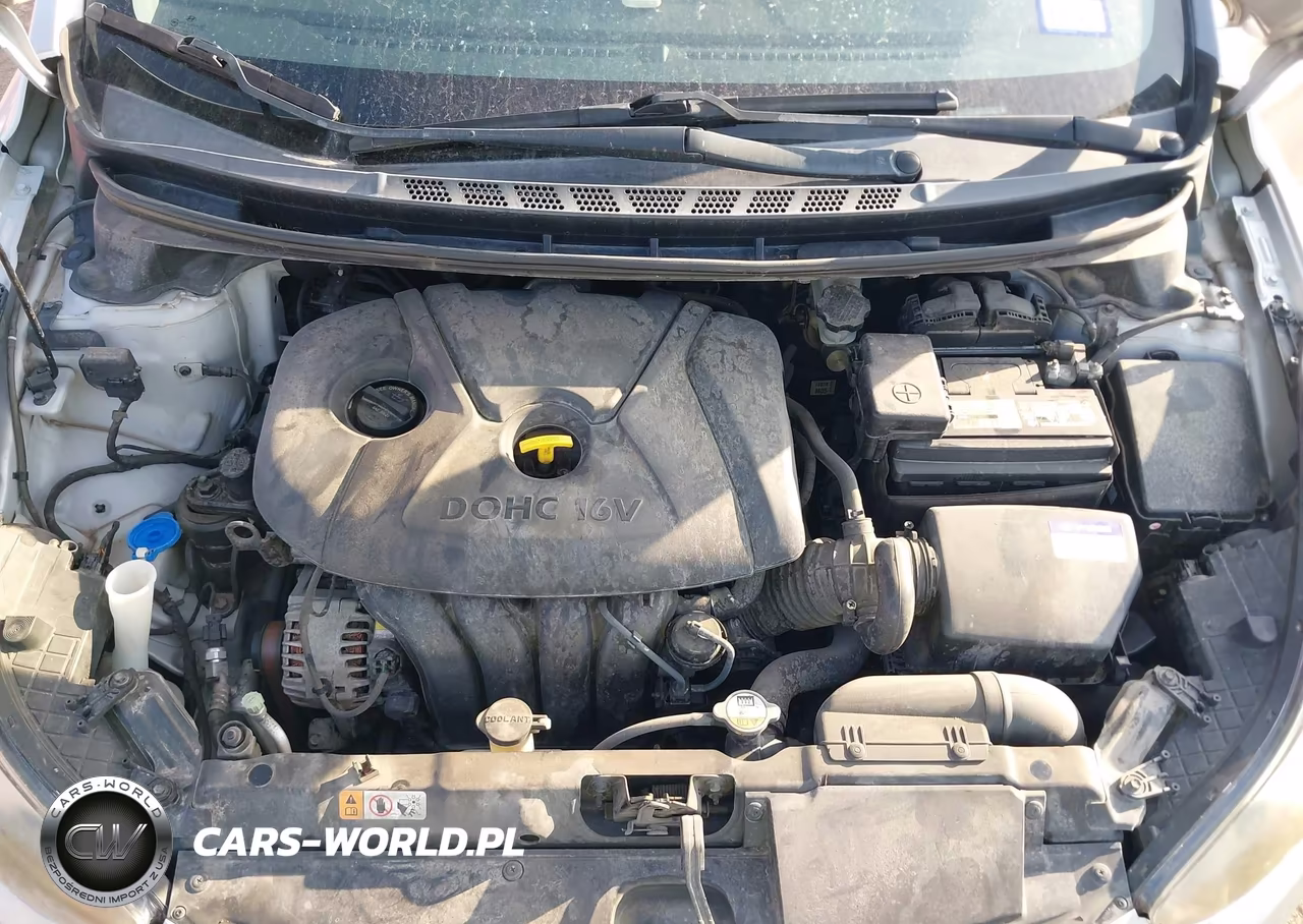 2013 Hyundai Elantra Gls VIN:KMHDH4AE4DU640296 - 10