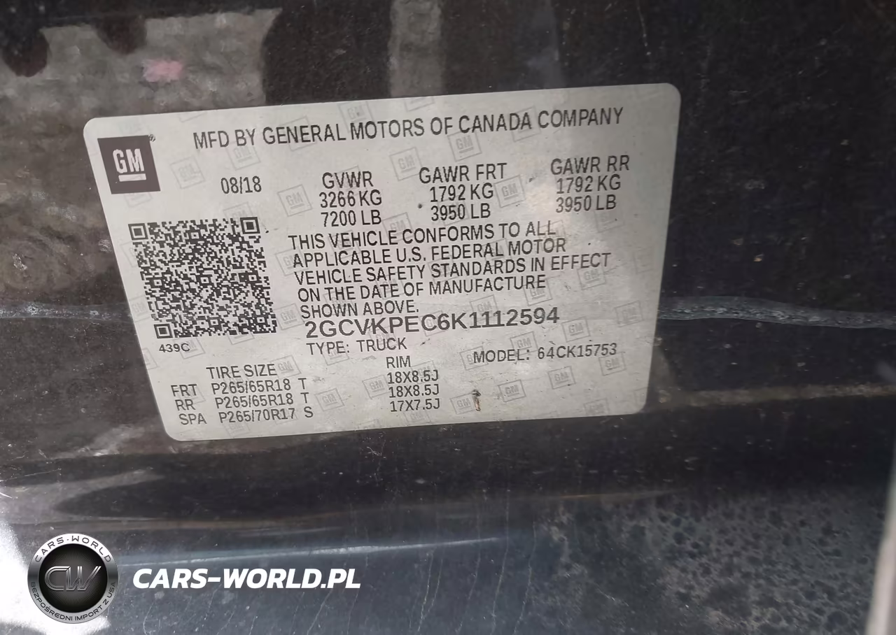 2019 Chevrolet Silverado 1500 Ld Lt VIN:2GCVKPEC6K1112594 - 9