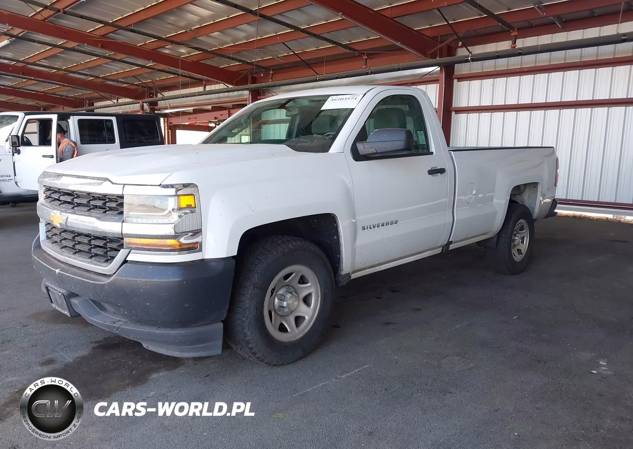 2018 Chevrolet Silverado 1500 Wt VIN:1GCNCNEH5JZ122505 - 2