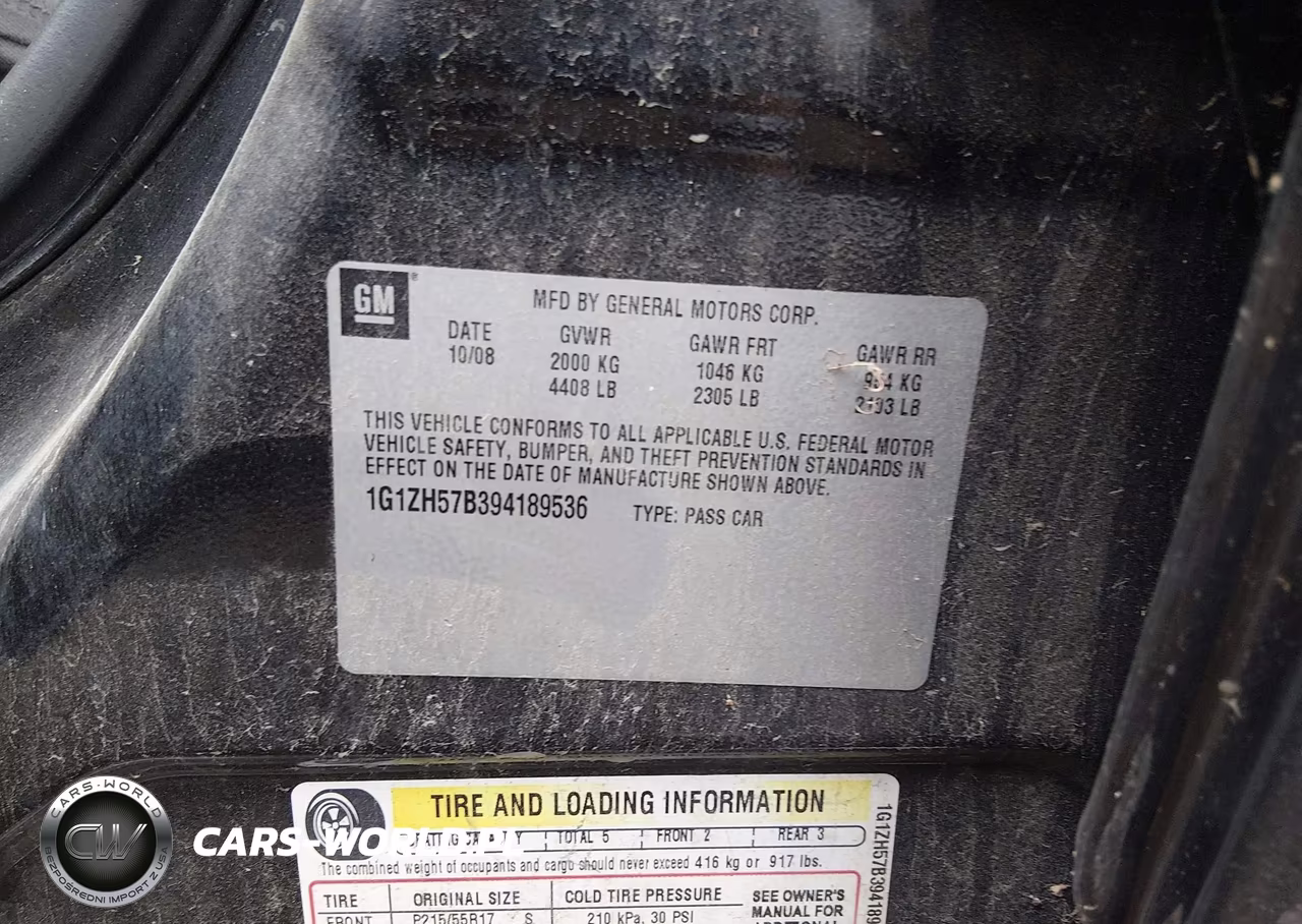 2009 Chevrolet Malibu Lt VIN:1G1ZH57B394189536 - 9