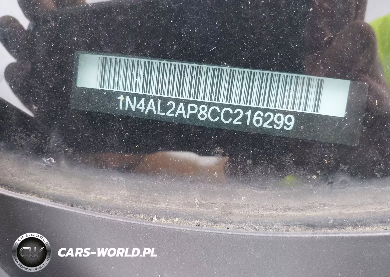2012 Nissan Altima 2.5 S VIN:1N4AL2AP8CC216299 - 9